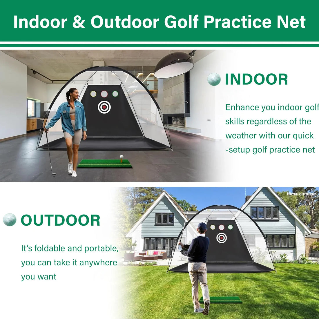 Golf Hitting Net Review: 5 Reasons Why This Indoor & Outdoor Kit Is a Game-Changer (and What Could Be Better) - DCUTIE