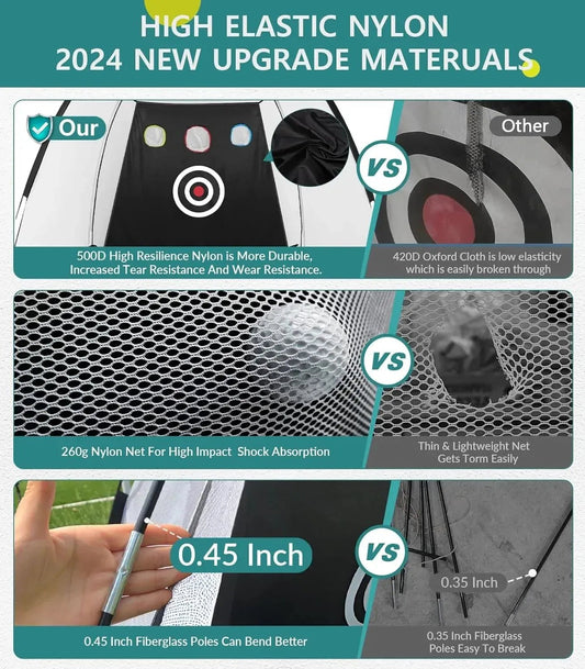 Golf Hitting Net: 5 Game-Changing Upgrades You’ll Love (And 3 Annoying Problems You'll Finally Avoid!) - DCUTIE