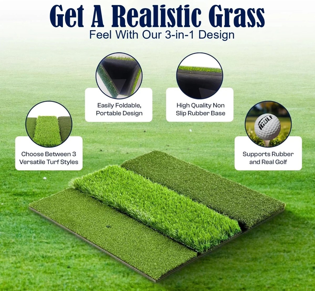 Golf mat - Golf net